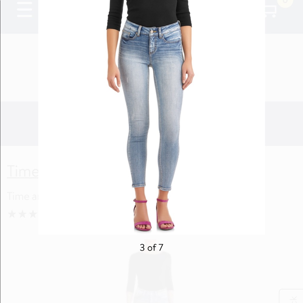 High rise jeggings